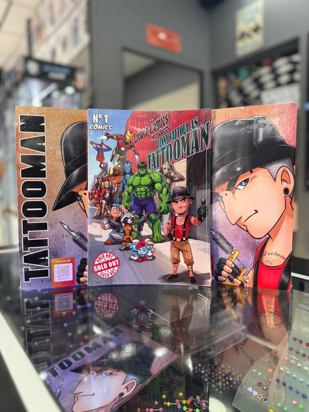 Comic Exclusivo Tattooman